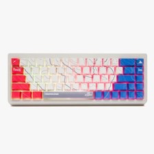 100 Thieves 100T x HG Higround Summit 65 Red White Blue Keyboard Cartograph picture