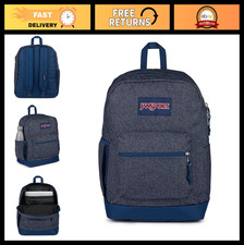 Stylish Denim Backpack with Padded Back Panel, Laptop Sleeve & Organizer Pocket picture