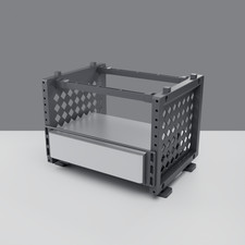 Universal 10 Inch Rack Shelf 1.5U Deep Vented Tray for GeeekPi DeskPi Homelab picture