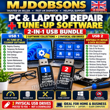 PC Repair Recovery USB + Windows Tune Up Cleaner Software 2 USB Bundle picture
