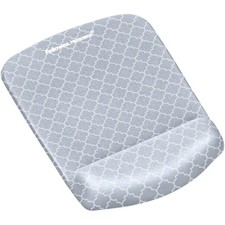 Fellowes PlushTouch Mouse Pad/Wrist Rest with FoamFusion Technology, Gray picture