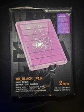 WD_BLACK P10 2TB Game Drive 2.5” HDD USB Hard Drive Pink - Low Hours picture