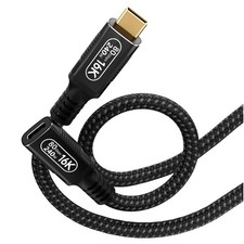 Short USB C Extension Cable, Compatible with Thund picture