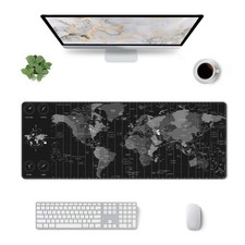 Large World Map Gaming Mouse Pad, 32