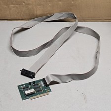 Microtek Slotware RV611 ISA Interface Card with Ribbon Cable Vintage 1983 picture