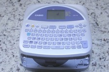 Casio CW-75 Disc Title Printer - Missing Cover - 8x AA Battery Powered picture