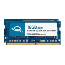 OWC 32GB (2x16GB) DDR4 2133MHz 2Rx8 ECC Unbuffered SODIMM 260pin Memory RAM picture