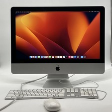 Apple iMac A1418 21.5” All-in-One / Clean macOS / Cracked Glass - STRIPE / USB-C picture