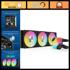 High-Performance 360mm AIO Liquid CPU Cooler, 3 ARGB Fans, Intel/AMD Compatible, picture