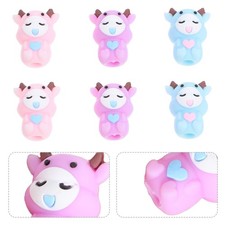 12Pcs Reusable Silicone Animal Pencil Caps Cute Cartoon Pencil Tip Protectors picture