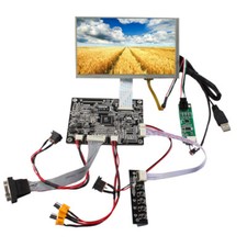 VGA AV Reversing LCD Controller Board 7inch AT070TN83 800X480 Touch Panel LCD picture