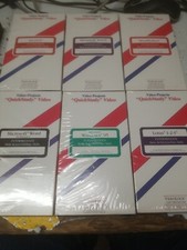 Video Projects Quick Study Video Microsoff Windows VHS Lot Of 6 Intermediate LVL picture
