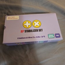 TX AP stabilizer set- plate mount- TKL- long pole in black picture