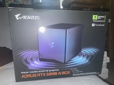 (For Parts) GIGABYTE AORUS RTX 5090 AI BOX No GPU Inside With Box picture