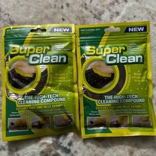 2 X Super Clean The High - Tech Cleaning Compound Lime Green Color - New picture