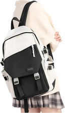 Black Backpack for School small backpack for women aesthetic college backpack picture