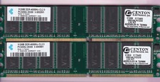 1GB 2x512MB PC3200 KRETON CENTON 1GBDUALPC3200 DDR-400 Ram Memory Kit DDR1 DIMM picture