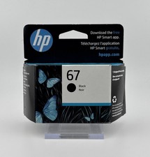 Genuine HP 67 (3YM56AN) Original Black Ink Cartridge EXPIRED FEB 2026 New Sealed picture