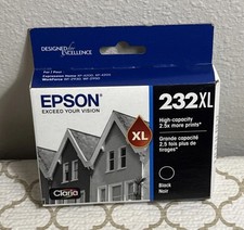 Epson Genuine 232 XL Black High Capacity Ink Cartridge NIB Exp 1/27 To 3/28 picture