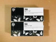 2 Genuine HP 789 Light Cyan & Light Magenta Ink CH619A,CH620 775ML (2014 -2015) picture