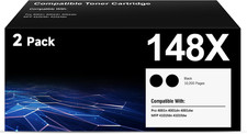 148X Toner Cartridges High Yield (2-Pack) Compatible Replacement for HP 148 148A picture