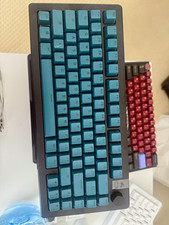 Glorious GMMK 3 Pro 75% Mechanical USB-C Keyboard Black/Blue picture