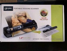 GPX PS383 Portable Docking Scanner Handheld Wand 900 DPI Color Preview OCR New picture