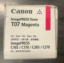 Genuine Canon T07 (3643C001) Magenta Toner picture