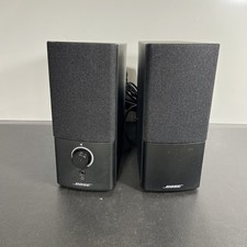 Bose Companion 2 Series III Multimedia Computer Speakers Black Tested Working picture