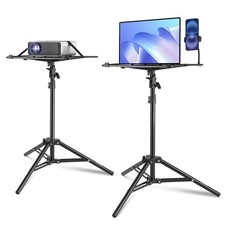 VEVOR Projector Stand, Laptop Stand Tripod without Wheels, Black picture