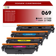 4 Pack 069 Toner Cartridge Compatible with Canon Imageclass MF752Cdw MF753Cdw picture