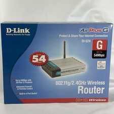 D-Link DI-524 Wireless Router 802.11g 2.4GHz picture