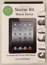 Digital Gadgets Universal Starter Kit For Mobile Device With 6 Accessories NEW picture