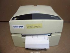 Intermec EasyCoder PC41 PARALLEL Thermal Label Printer DAMAGED FEED BUTTON picture