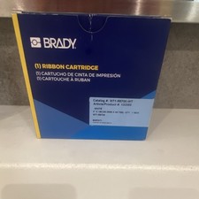 Brady M71-R6700-WT Ribbon Cartridge White Thermal for BMP61 Printer picture