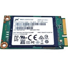 NetApp 501-01119 Micron M600 mSATA SSD 128GB Boot Drive for FAS2650 FAS8200 picture