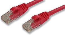 Lynn Electronics ECAT5-4PR-14RDB 14-Feet Red Booted Patch Cable 5-Pack picture
