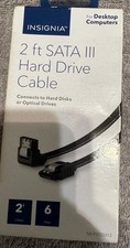 New Insignia - 2 Ft SATA III - Hard Drive Cable for DeskTop Computers picture