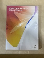 ADOBE CREATIVE SUITE 3 DESIGN PREMIUM Software *3-Disc DVD/CD-ROM w/ Serial Key* picture