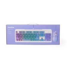 Gamestop Purple Gaming Keyboard and Mouse Combo for PC picture