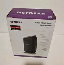 NETGEAR CM700 DOCSIS 3.0 Cable Modem in Original Box with Power Adaptor picture