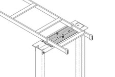 11911-706 Cable Runway Wall to Rack Kit; 6