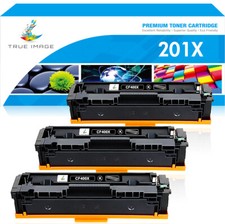 3PK CF400X Black Toner For HP 201X Laserjet Pro MFP M277c6 M277dw M252dw Printer picture