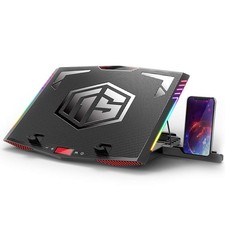 MeFee RGB Laptop Cooling Pad for 15.6-21 Inch Professional Gaming Laptop Cool... picture