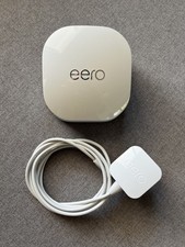 Amazon eero 6+ Plus AX3000 WiFi 6 Mesh Router R010001 w/ Power Cable - Excellent picture