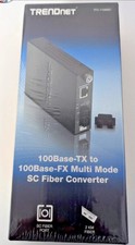 Trendnet 100Base-TX to 100Base-FX Multi Mode SC Fiber Converter TFC-110MSC New picture