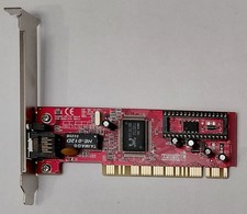 Anubis 37AN-12200-211C PCI Network Card (Realtek RTL8139D, RJ45, Retro, 2002) picture