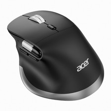 Acer OMR272 Ergonomic Dual Mode Wireless Mouse 4800 DPI Bluetooth Black New picture