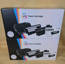 LD Compatible Dell 593-BBYP (GGCTW / 3RDYK) HY Black Toner 2PK for Laser S2830dn picture