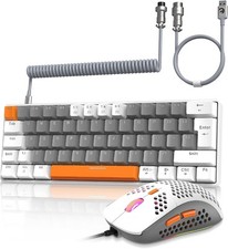 ZIYOU LANG T60 Wired Mechanical Gaming Keyboard and Mouse Combo Mini Portable picture